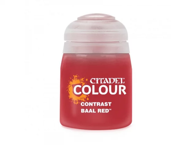Citadel Contrast Paint (Baal Rot) - Kontrastfarbe - Rot - Warhammer