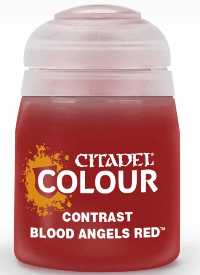 Citadel Contrast Paint (Blood Angels Red) - Kontrastfarbe - Rot - Brettspiel