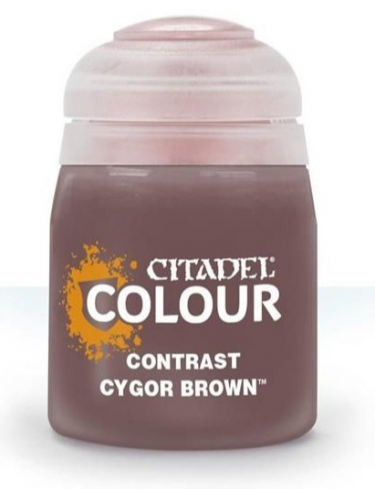 Citadel Contrast Paint (Cygor Brown) - Kontrastfarbe - braun