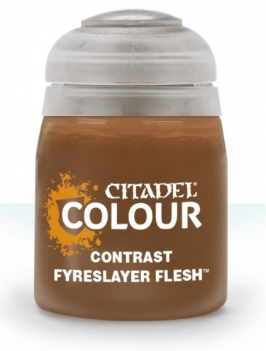 Citadel Contrast Paint (Fyreslayer Flesh) - Kontrastfarbe - braun