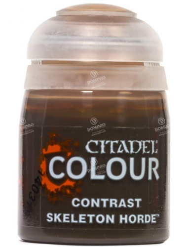 Citadel Contrast Paint (Skeletthorde) - Kontrastfarbe - braun