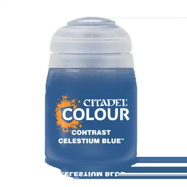 Citadel Contrast Paint (Celestium Blue) - Kontrastfarbe - Blau - Warhammer