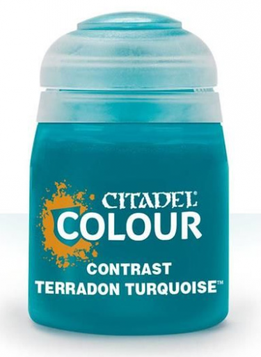 Citadel Contrast Paint (Terradon Türkis) - Kontrastfarbe - türkis