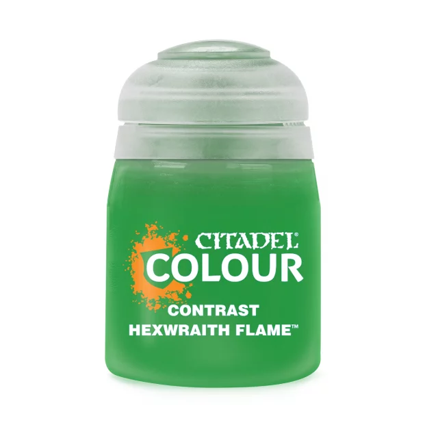Citadel Contrast Paint (Hexwraith Flame) - Kontrastfarbe - Grün 2022 - Warhammer
