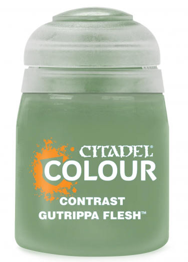 Citadel Contrast Paint (Gutrippa Flesh) - Kontrastfarbe - grün