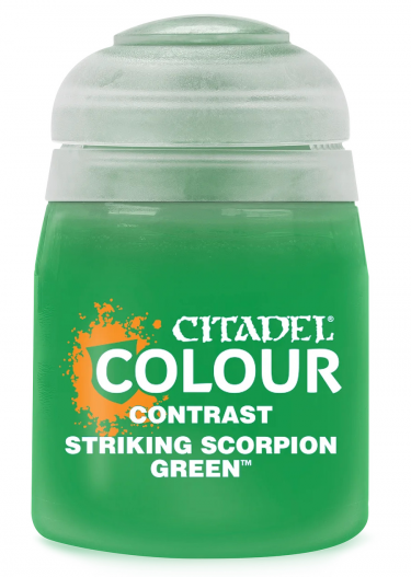 Citadel Contrast Paint (Striking Scorpion Green) - Kontrastfarbe - Grün