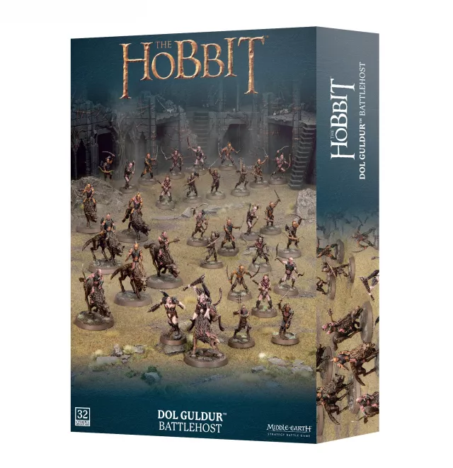 Brettspiel The Hobbit - Middle-Earth Strategy Battle Game - Dol Guldur Battlehost (32 Figuren) - Lord of the Rings