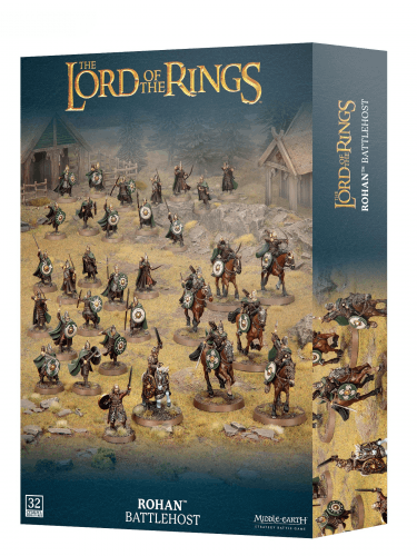 Brettspiel The Hobbit - Middle-Earth Strategy Battle Game - Rohan Battlehost (32 Figuren)