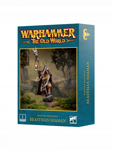 Warhammer The Old World - Beastmen Brayherds - Beastman Shaman (1 Figur)