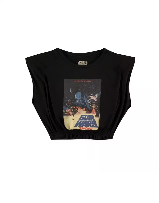 Damen-T-Shirt Star Wars - New Hope Cropped - Tanktop