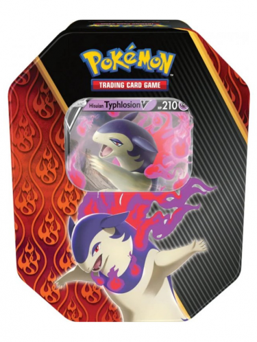 Kartenspiel Pokemon TCG - Divergent Powers Tin Typhlosion V (ENGLISCHE VERSION)