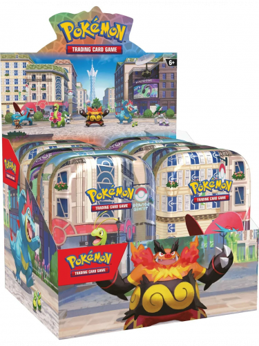 Kartenspiel Pokémon TCG - Lumiose City Mini Tin Display (10 Stk.) (ENGLISCHE VERSION)