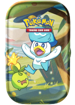 Kartenspiel Pokemon TCG - Paldea Pals Mini Tin: Quaxly & Smoliv (ENGLISCHE VERSION)