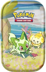 Kartenspiel Pokémon TCG - Paldea Pals Mini Tin: Sprigatito & Fidough (ENGLISCHE VERSION) - Pokemon TCG: Scarlet & Violet