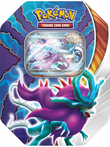 Kartenspiel Pokémon TCG - Paradox Clash Tin Walking Wake ex (ENGLISCHE VERSION)