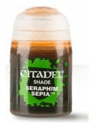Warhammer Colour Shade (Seraphim Sepia) - Tönungsfarbe, orange