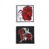 Geschenkset Marvel - Daredevil (T-Shirt, Ansteckpins, Aufnäher, Socken) (Größe M) - Aufnäher