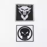 Geschenkset Marvel - Punisher (T-Shirt, Ansteckpins, Aufnäher, Socken) (Größe M) - Aufnäher