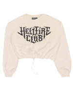 Herrenkapuzenpullover Stranger Things - Hellfire Club Crop Top