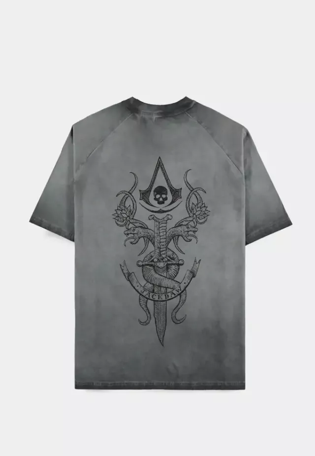 T-Shirt Assassin's Creed: Black Flag Resynced - Jackdaw Oversized - Assassins Creed