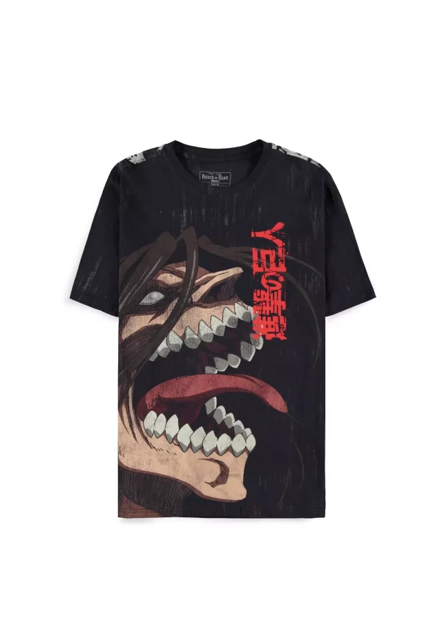T-Shirt Attack on Titan - Eren Titan Loose Fit - Anime