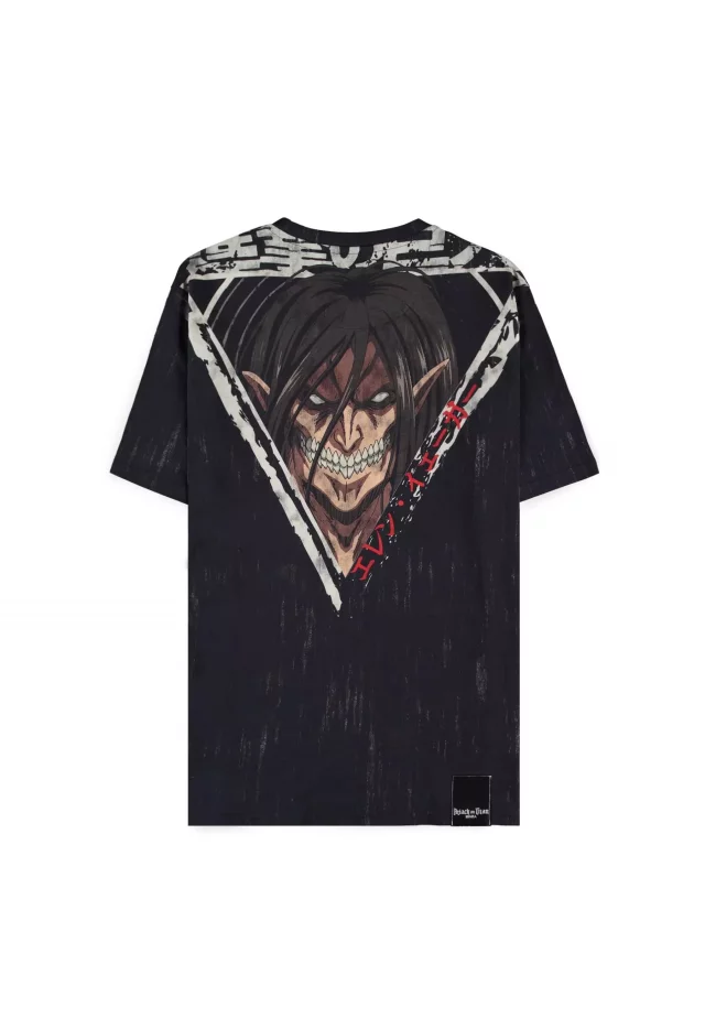 T-Shirt Attack on Titan - Eren Titan Loose Fit - Anime