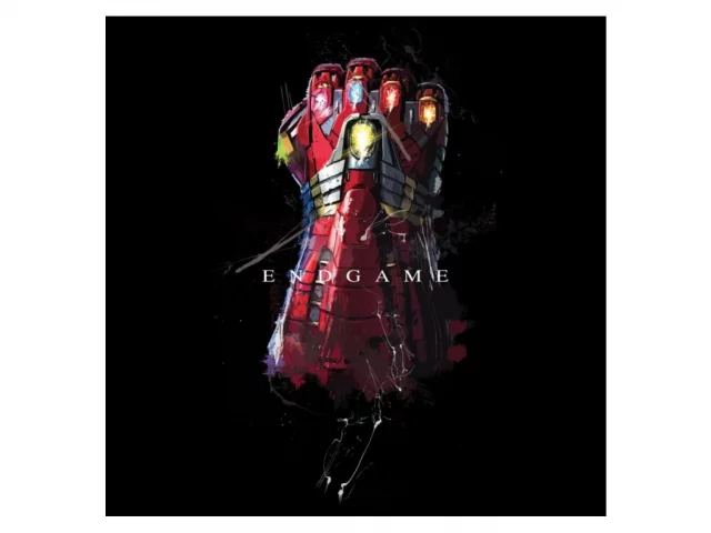 T-Shirt Avengers: Endgame - Iron Gauntlet - Marvel