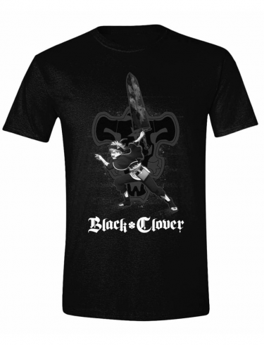 T-Shirt Black Clover - Mono Clover