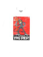 T-shirt Cuphead - You Died Devil Standing