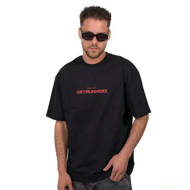 T-Shirt Cyberpunk 2077 - Net Run Club