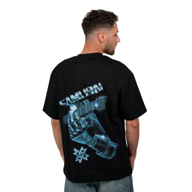 T-Shirt Cyberpunk 2077 - Samurai Retro Band