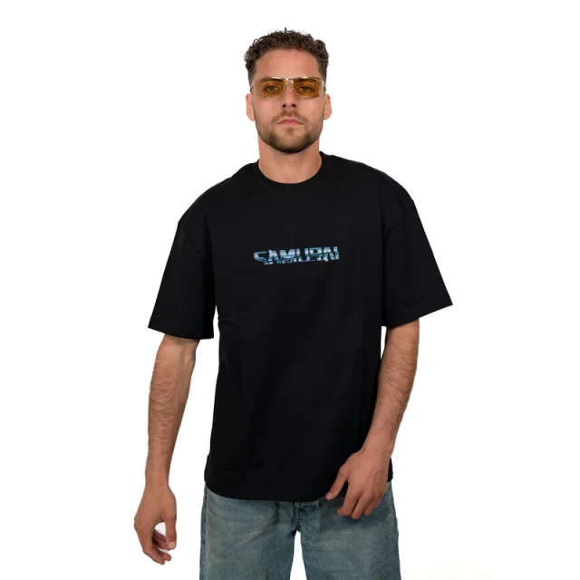 T-Shirt Cyberpunk 2077 - Samurai Retro Band