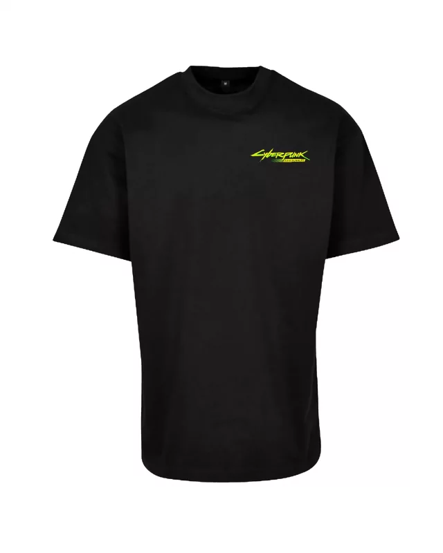 T-Shirt Cyberpunk: Edgerunners - Neon Punk (Oversized) - Anime