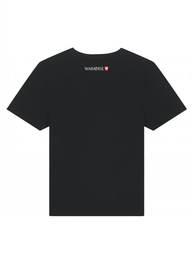 Damen-T-Shirt Kingdom Come: Deliverance II - Hase mit Warhorse-Wappen (Stickerei) (größe XXL) - Xzone Originals