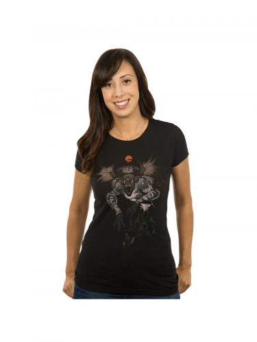 T-Shirt Damen Witcher - Fiend Forest