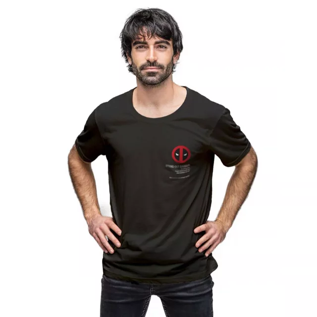 T-Shirt Deadpool - Comic Logo - Marvel
