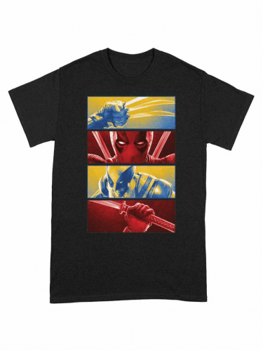 T-Shirt Deadpool - Deadpool And Wolverine Boxes