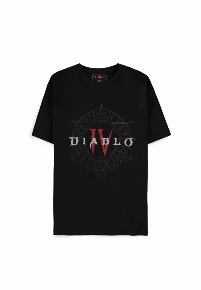 T-Shirt Diablo IV - Pentagram - Blizzard