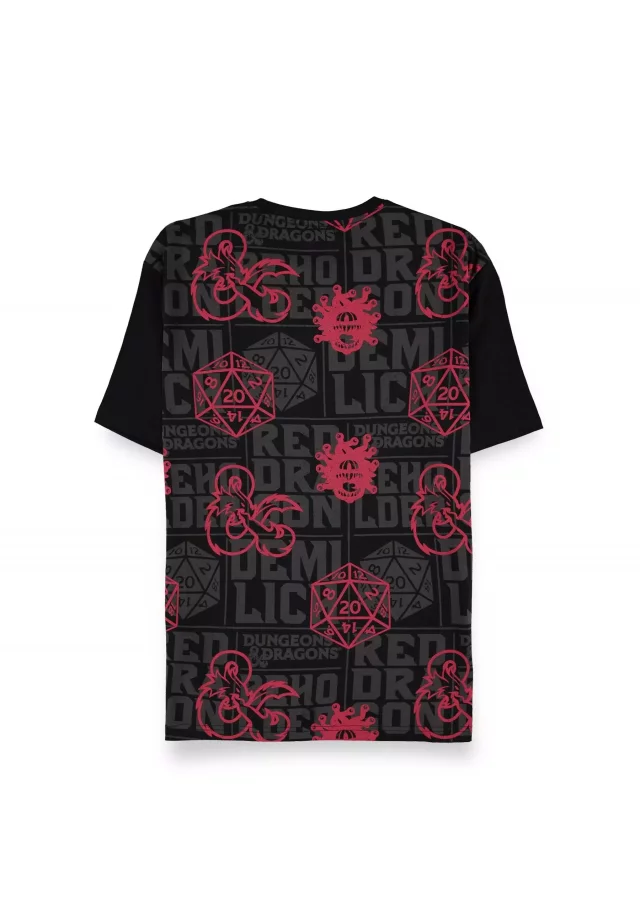 T-Shirt Dungeons & Dragons - Red