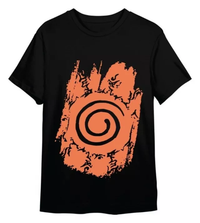 T-Shirt Naruto Shippuden - Retro Logo - Anime