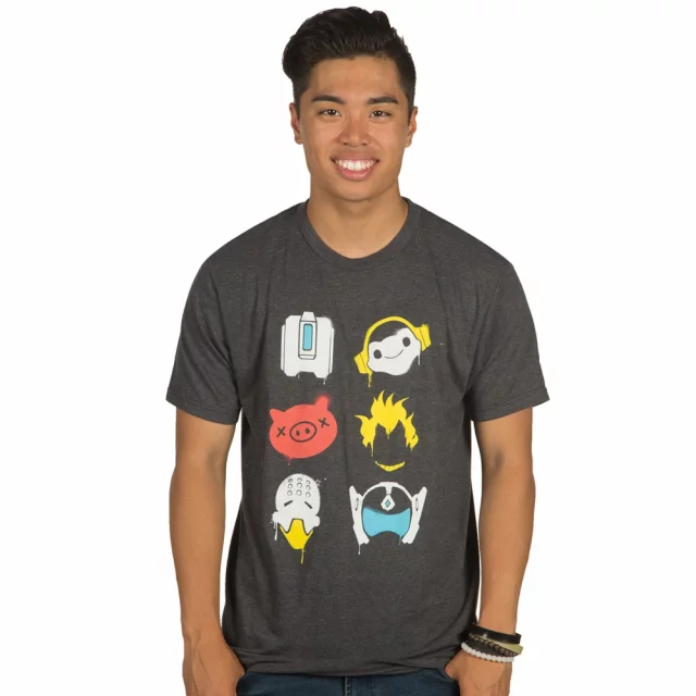 T-Shirt Overwatch - Battle Spray - Blizzard