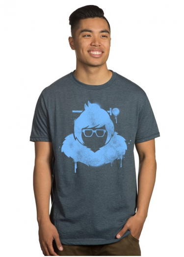 T-Shirt Overwatch - Mei Sprühfarbe