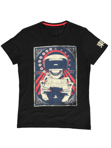 T-Shirt PlayStation - Virtual Reality Skull