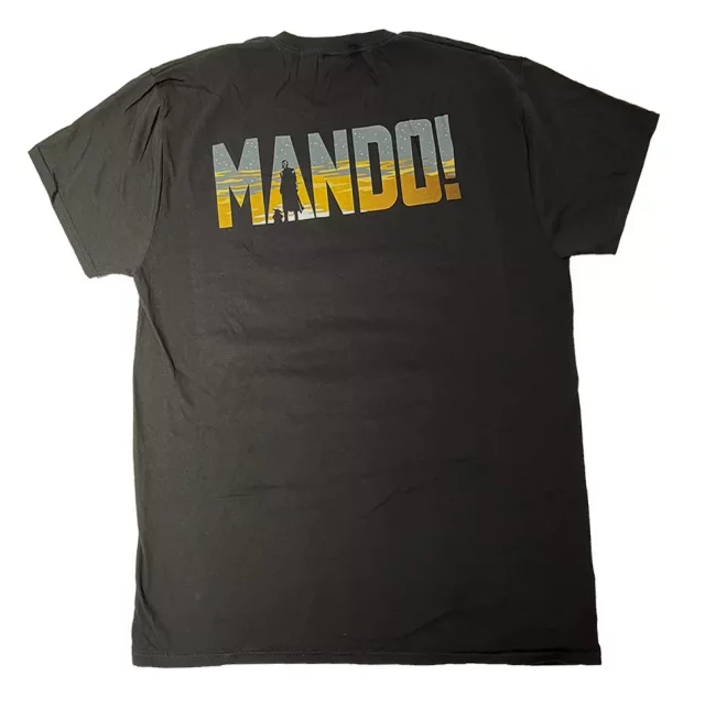 T-Shirt Star Wars: The Mandalorian - Row of Helmets (größe XXL)