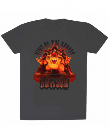 T-Shirt Super Mario Bros. - Bowser Throne