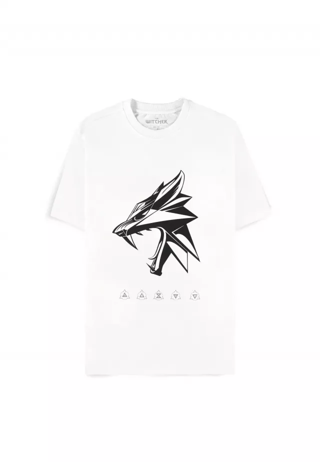 T-Shirt The Witcher - Wolf Head - The Witcher