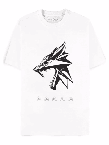 T-Shirt The Witcher - Wolf Head