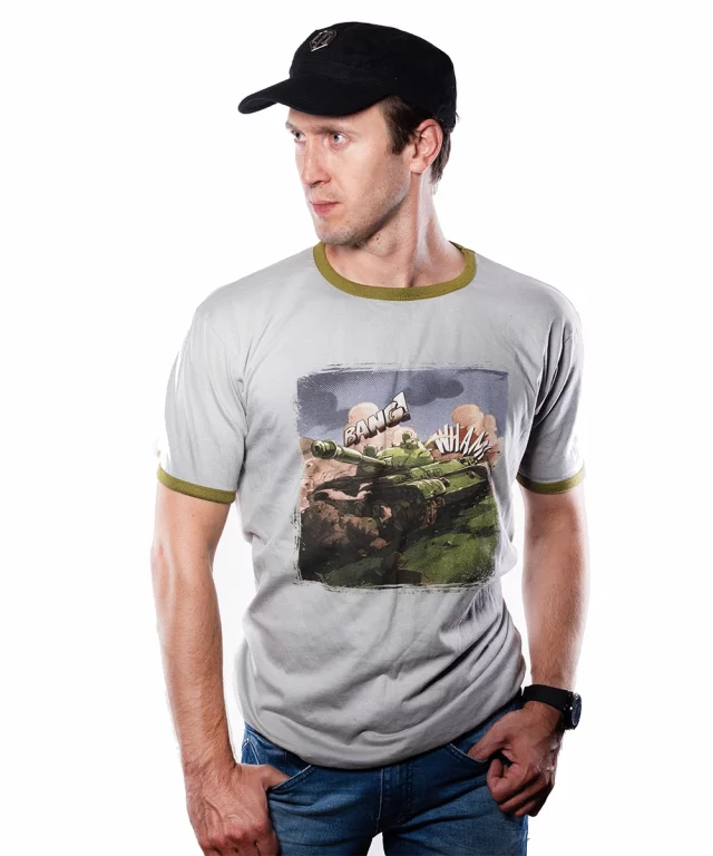 T-Shirt World of Tanks - Comics Tank