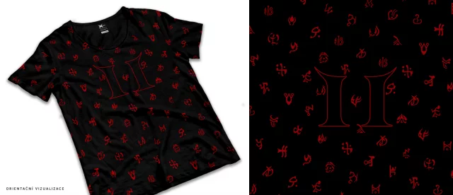 T-Shirt Xzone Originals - Hell Rune