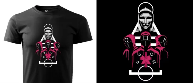 T-Shirt Xzone Originals - Squid Game - Squid Game